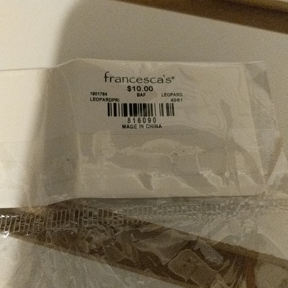 Ella shea leopard print face mask - Picture 2 of 3